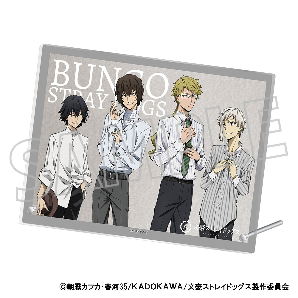[Bungo Stray Dogs] 8th Anniversary Acrylic Panel / Shirt Ver.