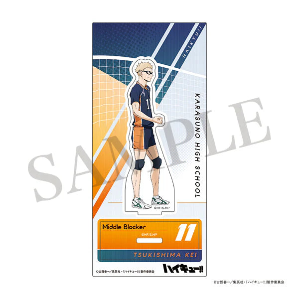 (Goods - Acrylic Stand) [Haikyu!!] Acrylic Stand Kei Tsukishima POINT GET!!