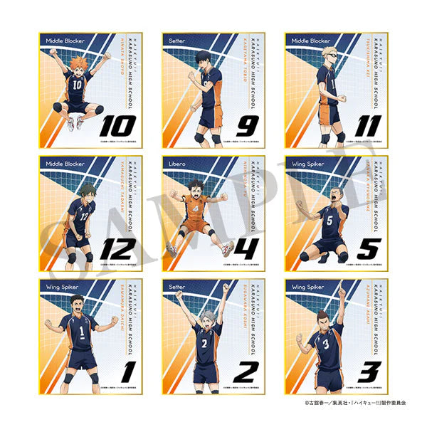 [Haikyu!!] Trading Art Board POINT GET!! (Blind Box -Single)