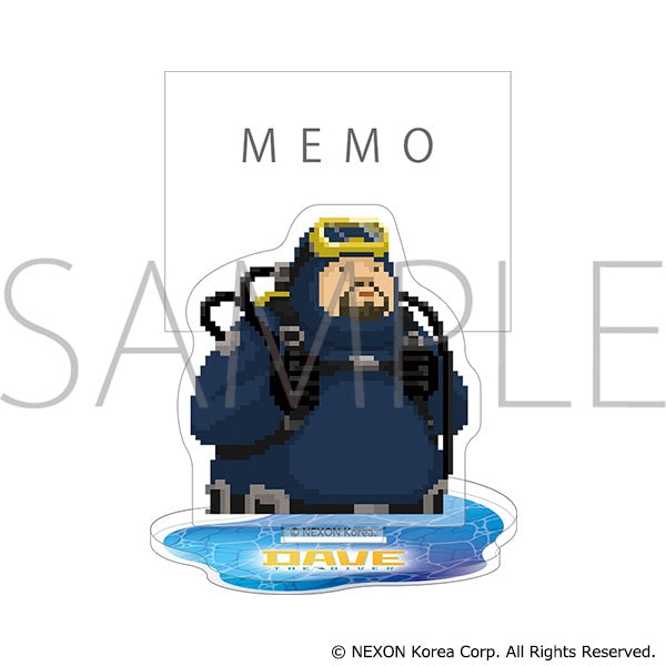 (Goods - Stand Pop) DAVE THE DIVER Acrylic Memo Stand Dave