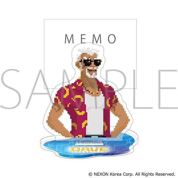(Goods - Stand Pop) DAVE THE DIVER Acrylic Memo Stand Cobra