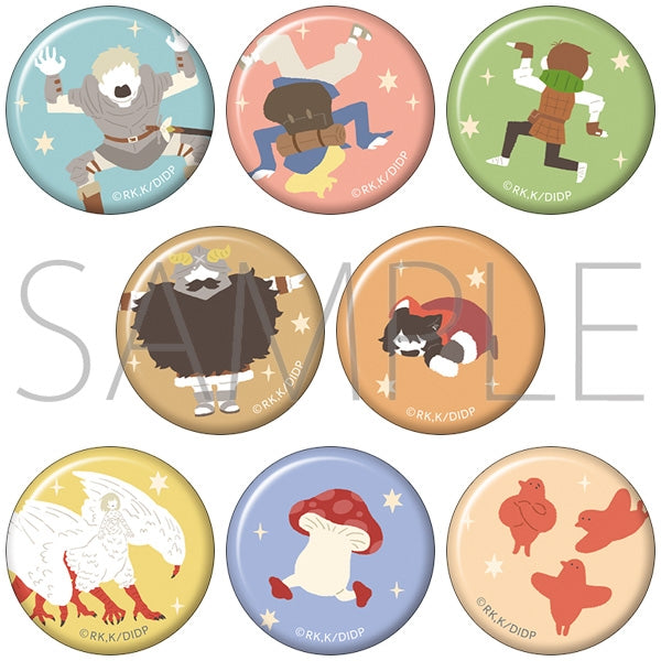 [Delicious in Dungeon] Chibi Badge Collection / Yuru Palette (Blind Box -Single)