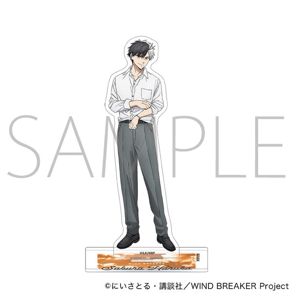 (Goods - Acrylic Stand) Wind Breaker Acrylic Stand Sakura Haruka