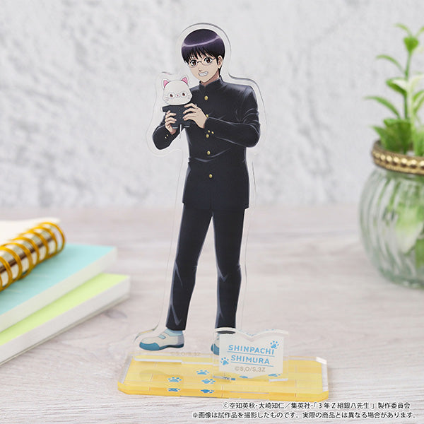 (Goods - Acrylic Stand) Class 3-Z GINPACHI SENSEI withCAT Acrylic Stand Shinpachi Shimura