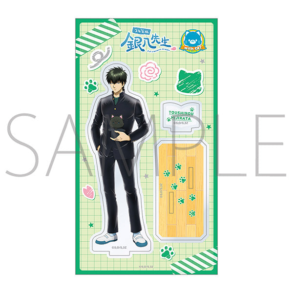 (Goods - Acrylic Stand) Class 3-Z GINPACHI SENSEI withCAT Acrylic Stand Toshiro Hijikata