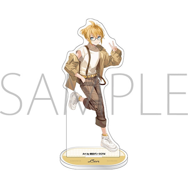 (Goods - Acrylic Stand) Hatsune Miku Series Acrylic Stand Leisure Festival C Kagamine Len