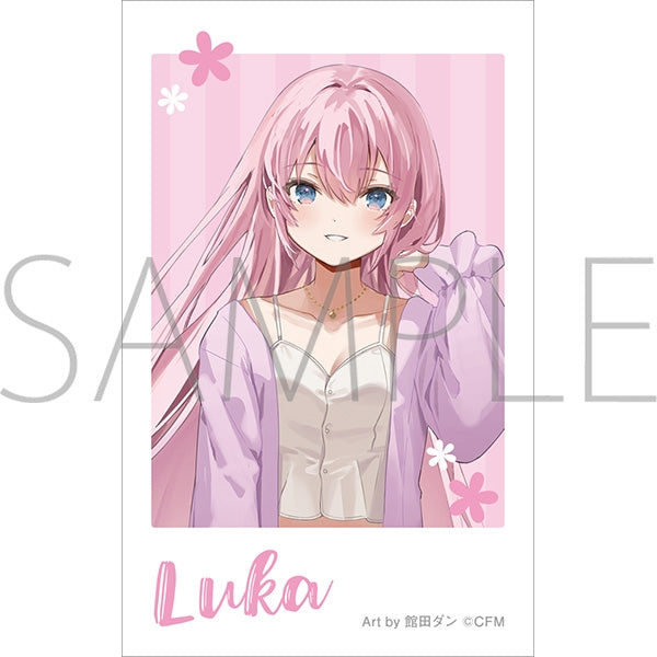 (Goods - Bromide) Hatsune Miku Series Cheki Print Leisure Festival D Megurine Luka