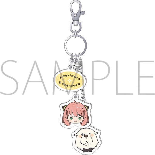 (Goods - Keychain) SPY x FAMILY Acrylic Keychain Anya Forger & Bond Forger