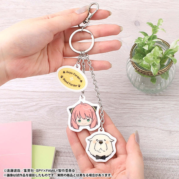 (Goods - Keychain) SPY x FAMILY Acrylic Keychain Anya Forger & Bond Forger