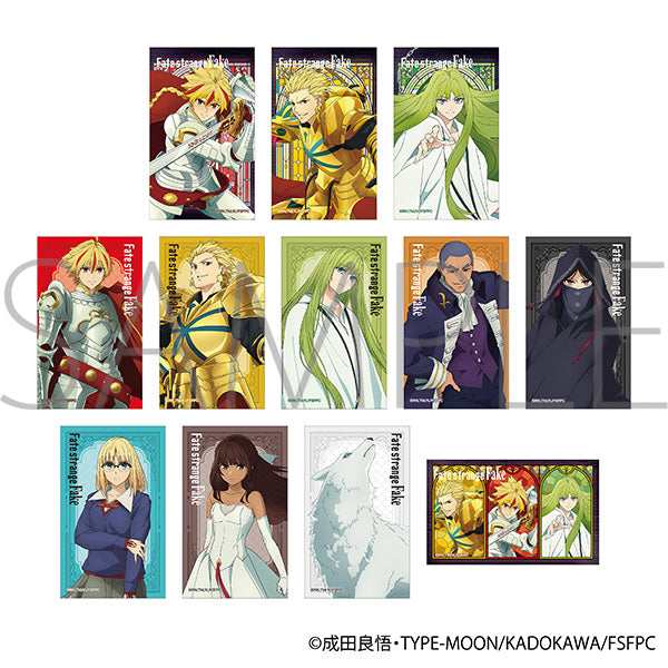 (Goods - Card) Fate/strange Fake Clear Sheet Collection (Blind Box -Single)