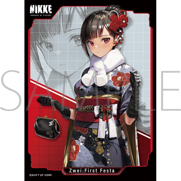 (Goods - Card Case) Movic Chara Sleeve Collection Mat Series GODDESS OF VICTORY: NIKKE - Zwei: First Festa (No. MT2116)