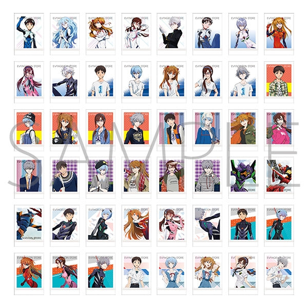 (Goods - Bromide) Rebuild of Evangelion PashaColle (Blind Box -Single)