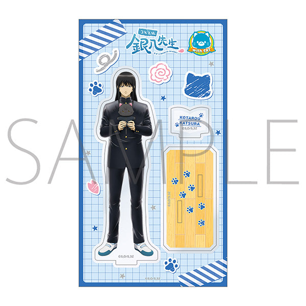 (Goods - Acrylic Stand) Class 3-Z GINPACHI SENSEI withCAT Acrylic Stand Kotaro Katsura