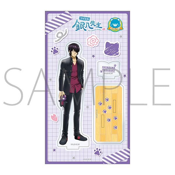 (Goods - Acrylic Stand) Class 3-Z GINPACHI SENSEI withCAT Acrylic Stand Shinsuke Takasugi