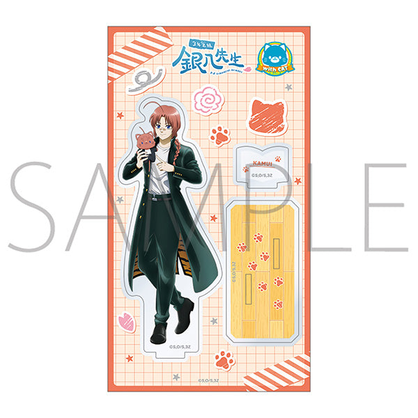 (Goods - Acrylic Stand) Class 3-Z GINPACHI SENSEI withCAT Acrylic Stand Kamui