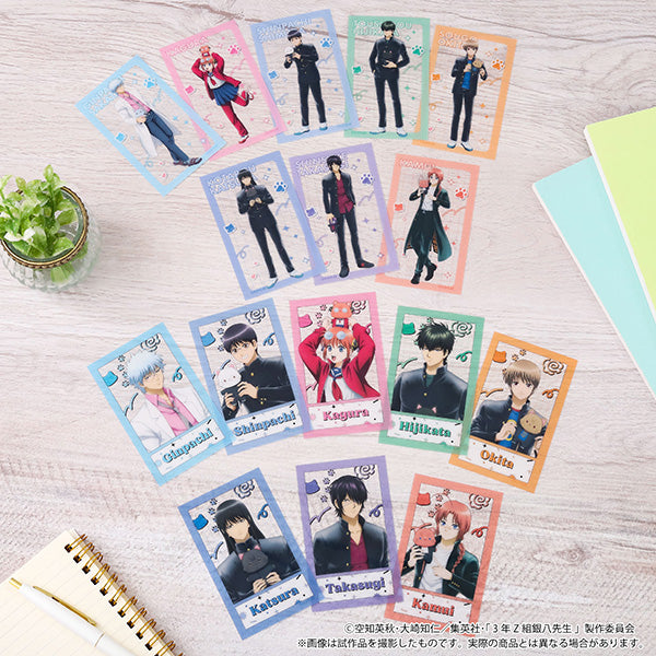 (Goods - Card) Class 3-Z GINPACHI SENSEI withCAT Clear Sheet Collection (Blind Box -Single)
