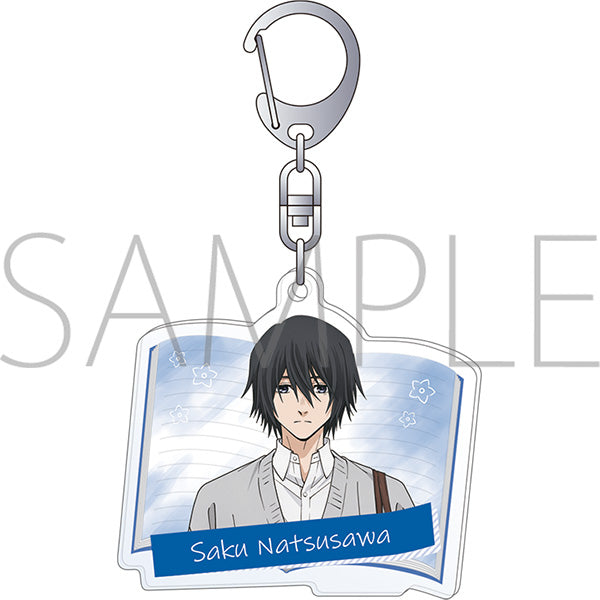 (Goods - Keychain) The Fragrant Flower Blooms with Dignity Acrylic Keychain Saku Natsusawa