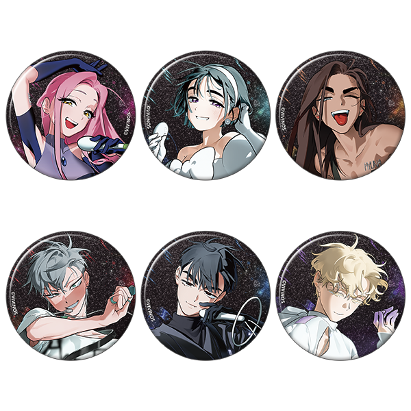 [Alien Stage] Glitter Badge (Blind Box -Single)