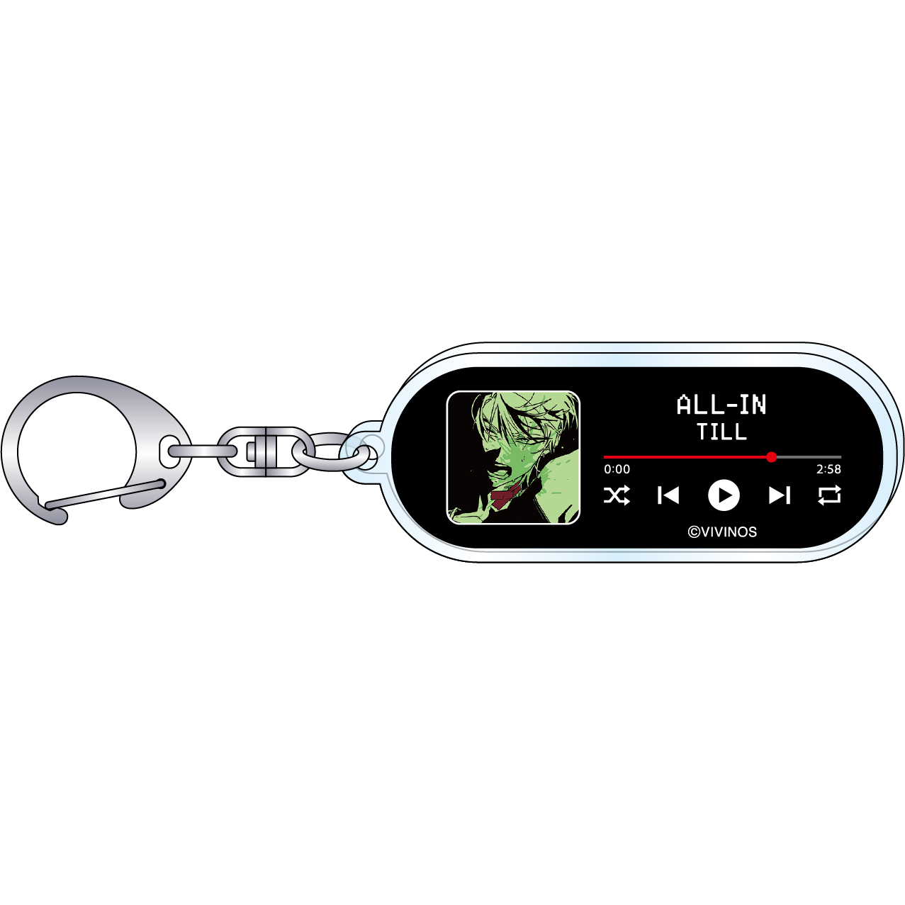 [Alien Stage] Music Player Style Keychain Till