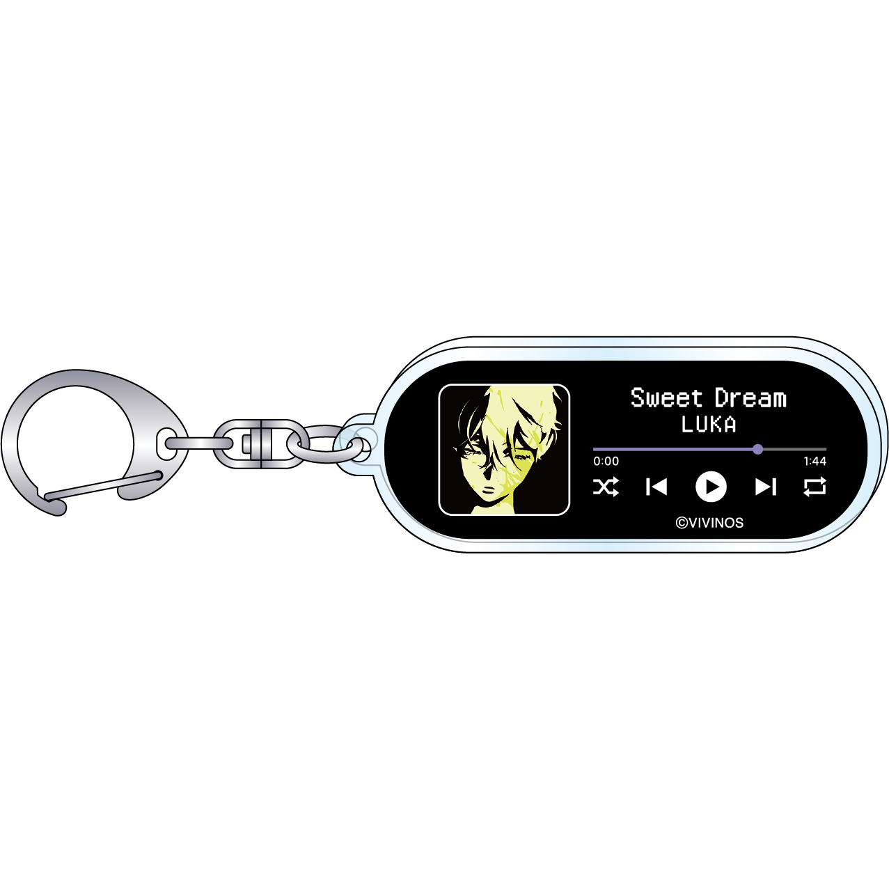 [Alien Stage] Music Player Style Keychain Luka