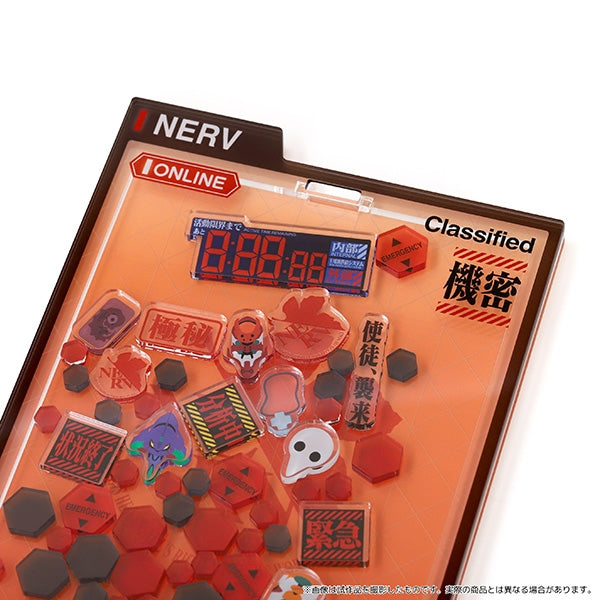 (Goods - Acrylic Stand) Evangelion Customania NERV