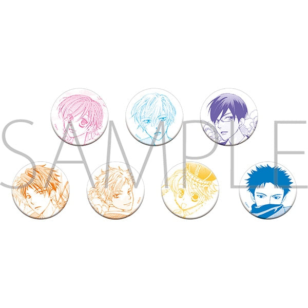 (Goods - Badge) Ouran High School Host Club Character Badge Collection (Blind Box -Single)