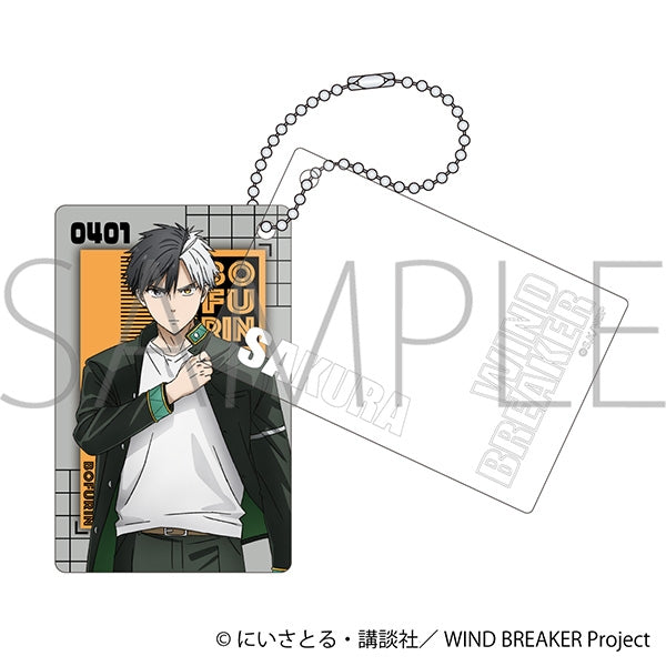(Goods - Keychain) WIND BREAKER Sliding Acrylic Keychain Haruka Sakura