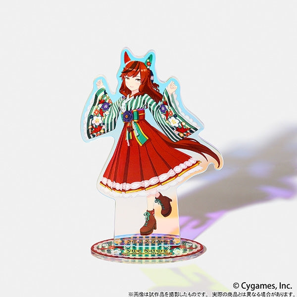 (Goods - Acrylic Stand) Umamusume: Pretty Derby Iridescent Acrylic Stand vol. 8 "Heaps of Wishes" Nice Nature