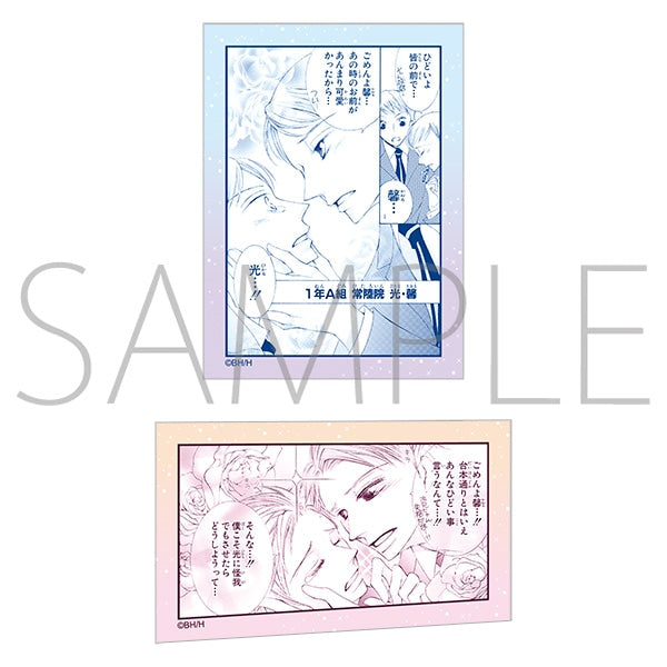 (Goods - Sticker) Ouran High School Host Club Hitachiin Brothers Forbidden Love Sticker A
