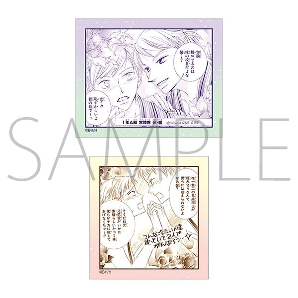 (Goods - Sticker) Ouran High School Host Club Hitachiin Brothers Forbidden Love Sticker B