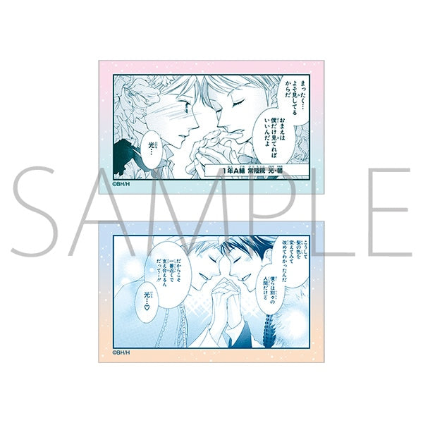 (Goods - Sticker) Ouran High School Host Club Hitachiin Brothers Forbidden Love Sticker C