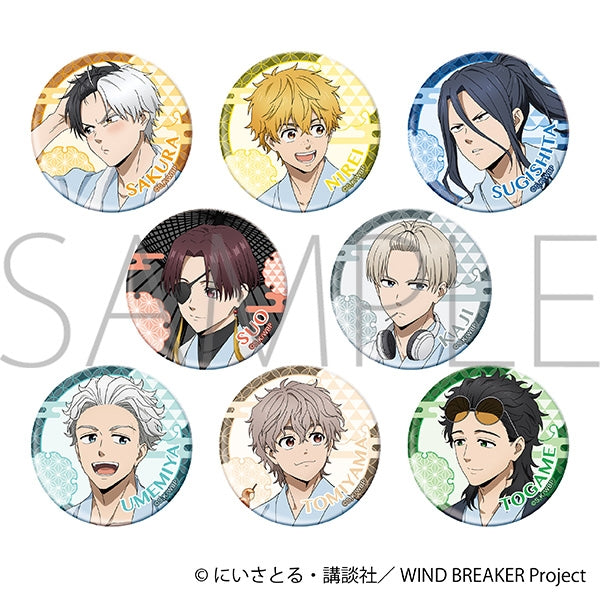 (Goods - Badge) WIND BREAKER Character Badge Collection - Autumn Colors (Blind Box -Single)