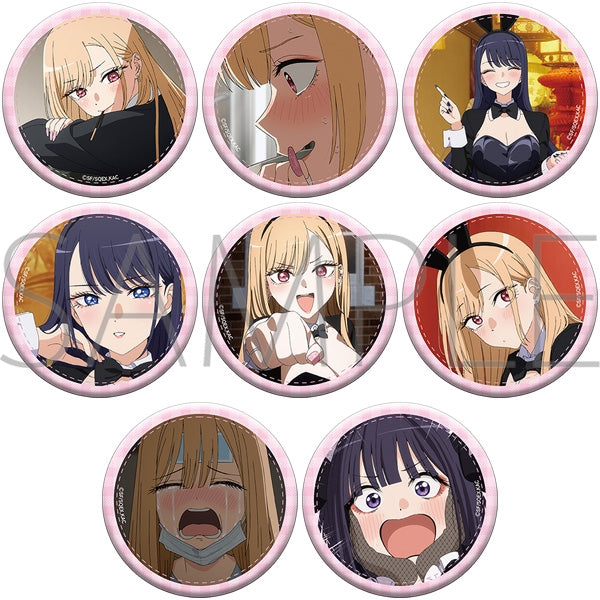 (Goods - Badge) My Dress-Up Darling Lots of Marin Kitagawa Chara Badge Collection (Blind Box -Single)