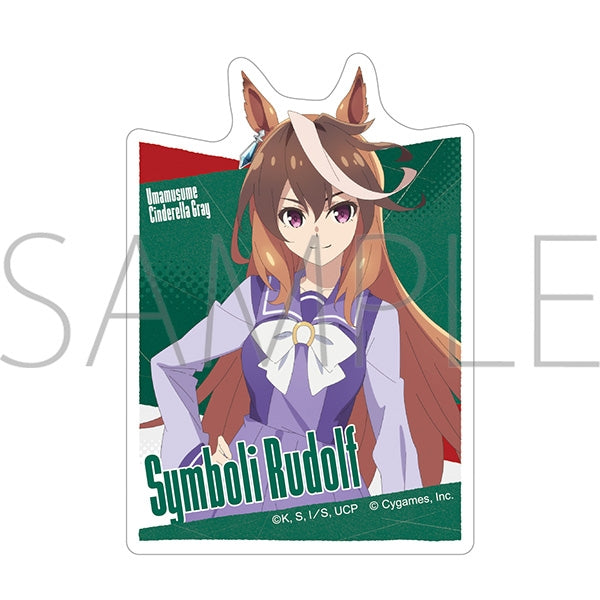 (Goods - Sticker) TV Anime Umamusume: Cinderella Gray Sticker Symboli Rudolf