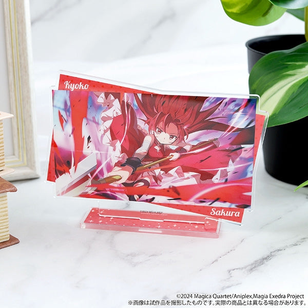 (Goods - Acrylic Stand) Puella Magi Madoka Magica Magia Exedra Acrylic Stand Kyoko Sakura