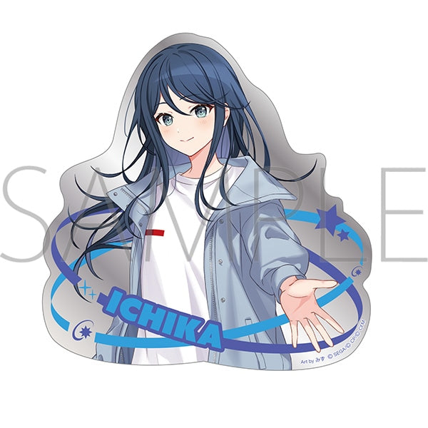 (Goods - Sticker) Hatsune Miku: Colorful Stage! Big Metal Sticker Ichika Hoshino