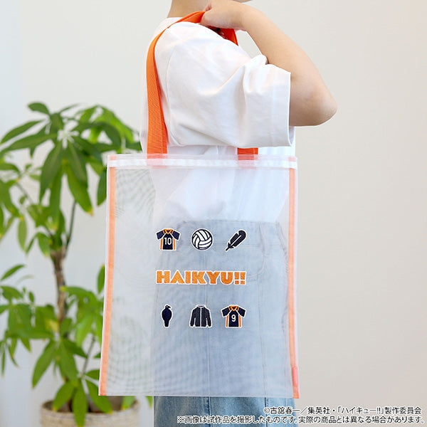 (Goods - Bag) Haikyu!! Mesh Tote Bag Karasuno High