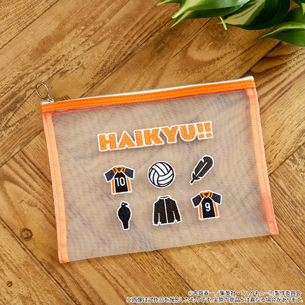 (Goods - Pouch) Haikyu!! Mesh Pouch Karasuno High