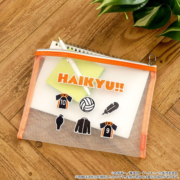 (Goods - Pouch) Haikyu!! Mesh Pouch Karasuno High