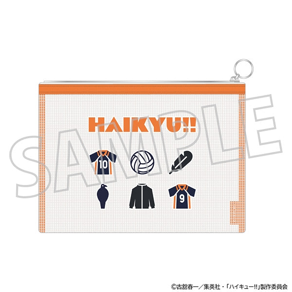 (Goods - Pouch) Haikyu!! Mesh Pouch Karasuno High