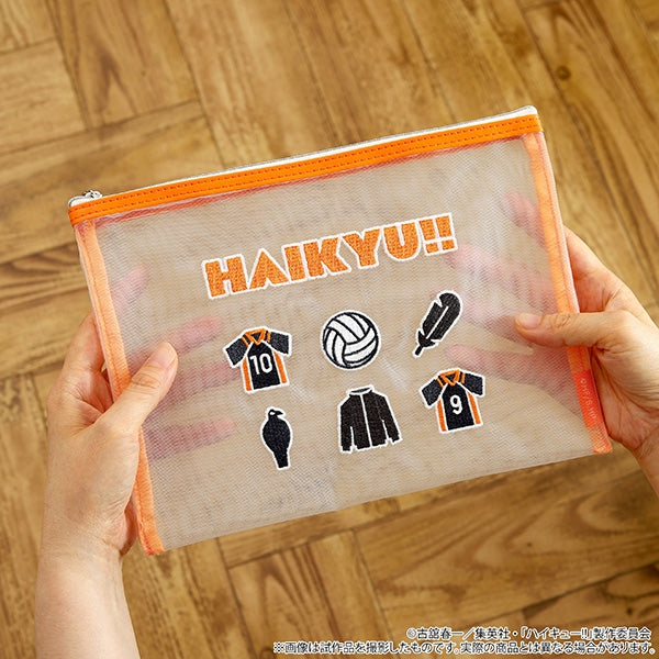 (Goods - Pouch) Haikyu!! Mesh Pouch Nekoma High