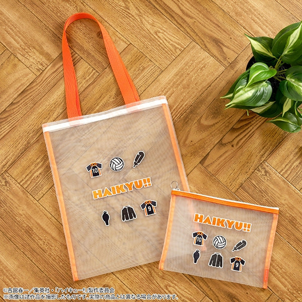 (Goods - Pouch) Haikyu!! Mesh Pouch Nekoma High