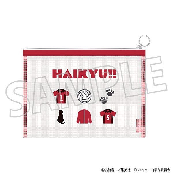 (Goods - Pouch) Haikyu!! Mesh Pouch Nekoma High