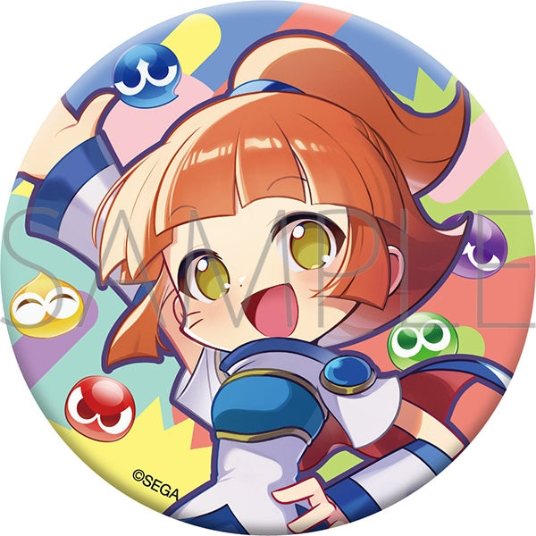 (Goods - Badge) Puyo Puyo Button Badge Arle