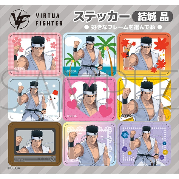 (Goods - Sticker) Virtua Fighter Sticker Akira Yuki
