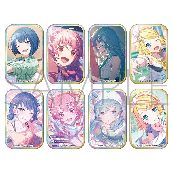 (Goods - Badge) Hatsune Miku: Colorful Stage! Square Badge Collection Vol.49 A (Blind Box -Single)