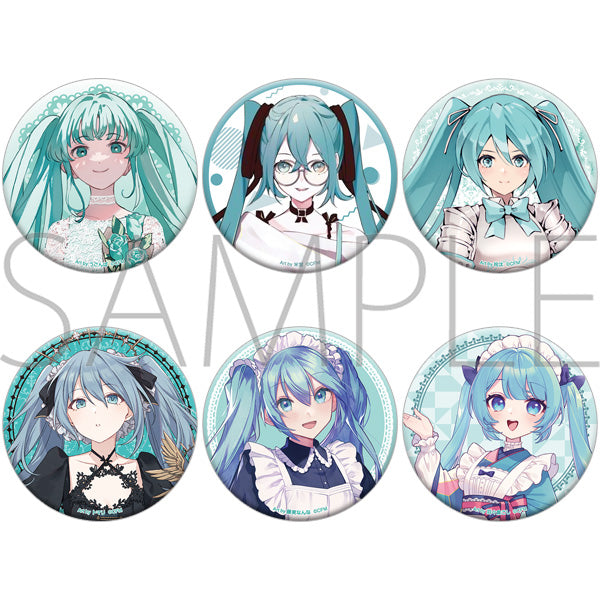 (Goods - Badge) Hatsune Miku Series Aurora Button Badge Set