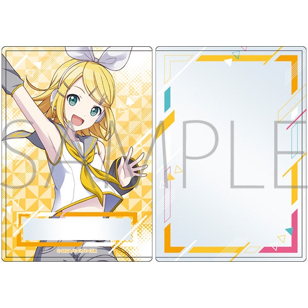 (Goods - Card Case) Hatsune Miku: Colorful Stage! Hard Card Case Renewal Ver. Kagamine Rin