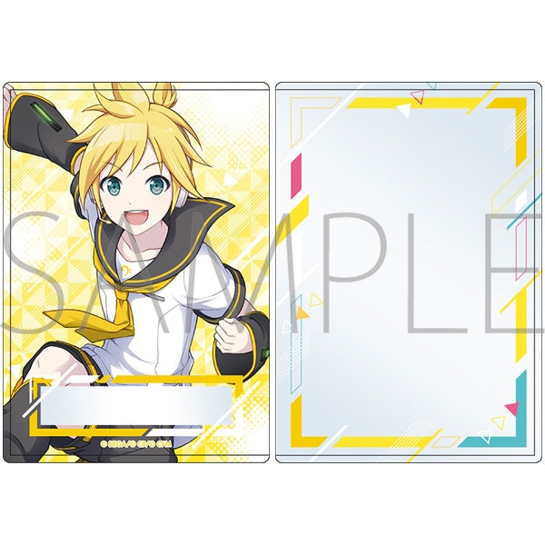 (Goods - Card Case) Hatsune Miku: Colorful Stage! Hard Card Case Renewal Ver. Kagamine Len