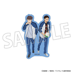 (Goods - Sticker) Haikyu!! Die-cut Sticker Oikawa, Iwaizumi